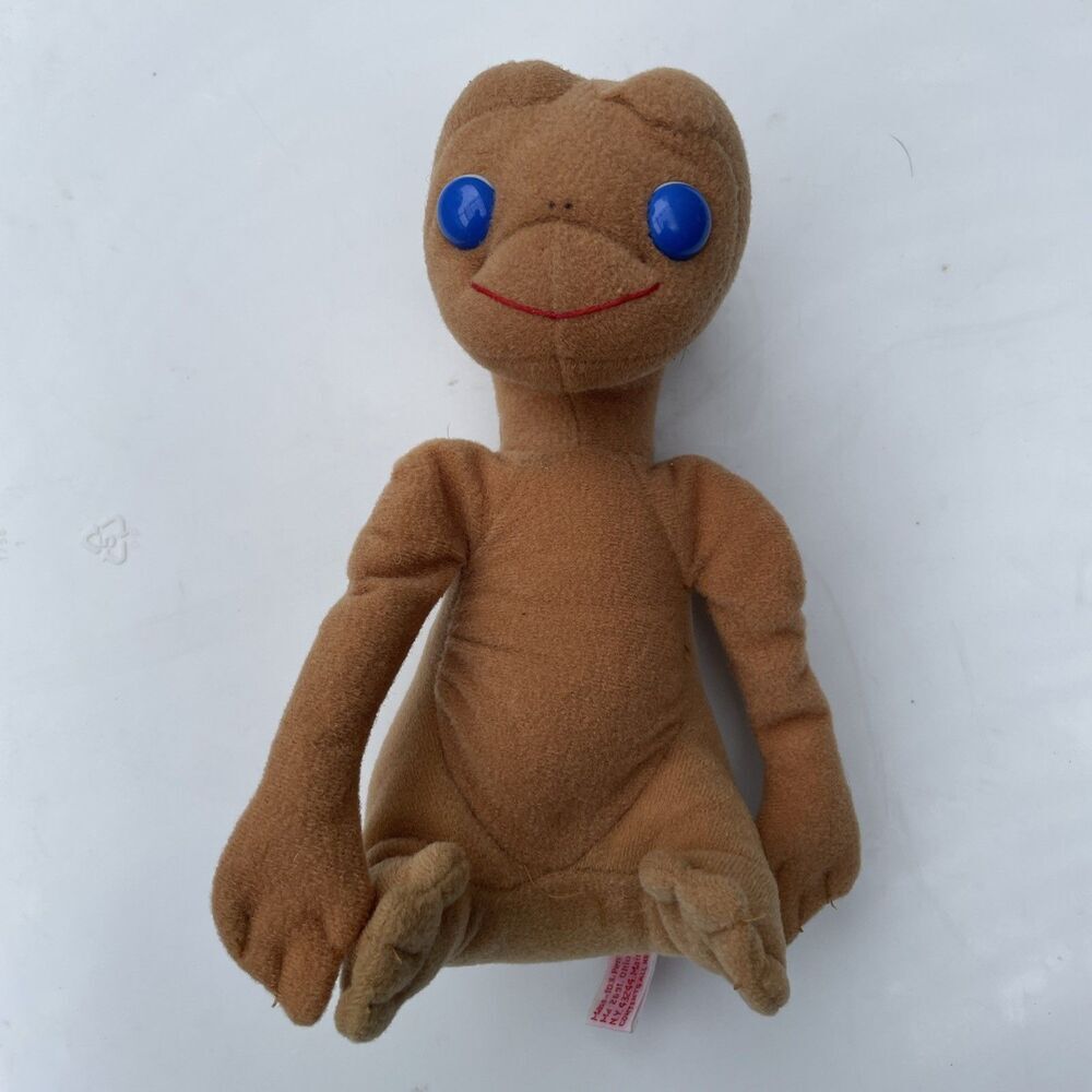 EUC‎ Vintage 1982 SHOWTIME E.T. Extra Terrestrial 8" Plush Stuffed Doll Toy
